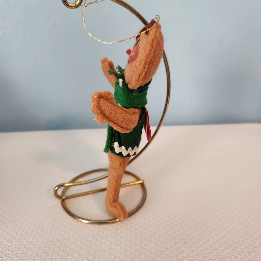 1991 Annalee Gingerbread Man Ornament Vintage 90s - Picture 2 of 6